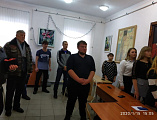 В Новошахтинске состоялась встреча протоиерея Романа Амплеева с активом правления казаков ст. Мало-Несветаевской и добровольцами школы «Дельфин»