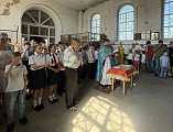 Помощь в учебе испросили у Господа прихожане храма Покрова в станице Кривянской