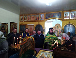 Вход Господень в Иерусалим в храме Николая Чудотворца сл. Кашары