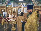 В Покровском кафедральном соборе г. Шахты совершен Новогодний молебен на благословение грядущего года