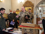 Традиционная встреча с духовником и приведение к присяге казаков станицы Мало- Несветаевской состоялись в храме Донской иконы Богородицы