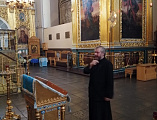 Преосвященнейший епископ Симон посетил кафедральный собор Успения Пресвятой Богородицы в Смоленске