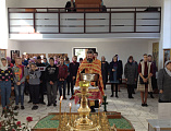 В день празднования обретения мощей святой преподобномученицы Елисаветы, приход посетили учащиеся Гуковский специальной школы-интернат № 12