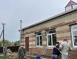 Благое дело для храма Святого Духа хутора Грачев