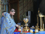 В главном храме Шахтинской епархии архиереи двух братских государств молитвенно почтили память участников Поместного Собора 1917-1918 гг.