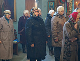 В Лазареву субботу епископ Шахтинский и Миллеровский Симон совершил Божественную литургию в храме Покрова Пресвятой Богородицы г. Шахты