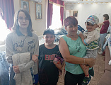 В Боковском районе помогли нуждающимся многодетным семьям