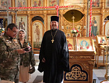 Руководителя епархиального отдела по приграничному сотрудничеству и серебряных добровольцев клуба «Мироносицы» наградили медалями за помощь воинам