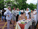 Сестры Марфо-Мариинского сестричества приняли участие в фестивале некоммерческих организаций «Добрый район»