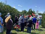 В хуторе Усьман прошёл митинг в День памяти и скорби