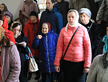 Храмовый праздник отметил приход в честь святой блаженной старицы Матроны Московской города Донецка