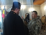 Традиционная встреча и приведение к присяге казаков станицы Мало-Несветаевской