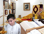 «Детской Божественной литургией» отметили 6-летие освящения храма Пантелеимона Целителя в г. Гуково