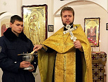 В храме цесаревича Алексия г. Шахты начались регулярные молебны с участием кадет
