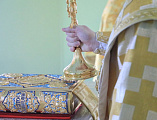 Преосвященнейший епископ Симон совершил воскресную Божественную литургию в храме праведного Иосифа Обручника города Шахты