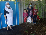 В Нижнедонском благочинии продовольственный фонд «Русь» в период пандемии коронавирусной инфекции продолжает благотворительную деятельность