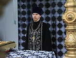 Во вторник первой седмицы Великого поста Преосвященнейший епископ Симон совершил великое повечерие с чтением покаянного канона преподобного Андрея Критского в храме Донецкого Успенского архиерейского подворья