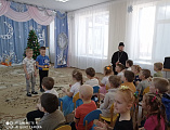 Иерей Александр Левчик посетил юных казачат станицы Боковской