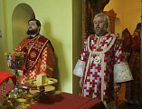 В Неделю апостола Фомы епископ Симон совершил Божественную литургию в храме блаженной Ксении Петербургской города Шахты