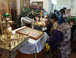 Рождественское богослужение в слободе Кашары