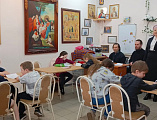 В Донском храме Новошахтинска   состоялся второй тур Кирилло-Мефодиевской олимпиады по Священной истории и﻿ Закону Божию прошел 
