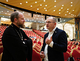 Сотрудники информационного отдела Шахтинской епархии приняли участие во встрече со Святейшим Патриархом Кириллом в рамках  XI Международного фестиваля православных СМИ «Вера и слово»