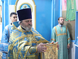 В престольный праздник Преосвященнейший епископ Симон совершил Божественную литургию в храме в честь Казанской иконы Божией Матери г. Гуково