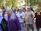 Крестный ход в станице Каргинской