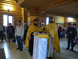 В храме апостола Андрея Первозванного вспомнили события, посвященные 100-летию со дня восстановления патриаршества и избрания святителя Тихона Патриархом Московским и всея Руси
