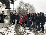Свято-Пантелеимоновский храм г. Миллерово с экскурсией посетили студенты казачьего профессионального техникума