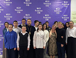 Встреча школьников с протоиереем Романом Мясниковым 