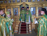 Соборным богослужением отметили день памяти обретения честных мощей преподобного Сергия Радонежского в храме Покрова Пресвятой Богородицы г. Шахты