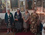 Престольный праздник молитвенно отметили в храме Преображения Господня села Лысогорка   