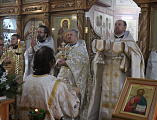Божественной литургией и литией почтили местночтимого исповедника Христова и подвижника Донбасса иеромонаха Серафима (Калинина)