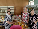 В Преображенском храме села Лысогорка прошло соборное богослужение в день памяти царственных страстотерпцев