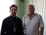 Реконструкцию храма Рождества Христова ст. Митякинской иерей Антоний Можаев обсудил с главой Администрации Митякинского сельского поселения