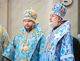 Преосвященнейший епископ Симон принял участие в торжествах по случаю праздника Покрова Пресвятой Богородицы в столице мирового казачества – городе Новочеркасске