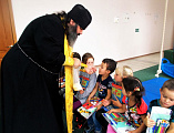 Настоятель Смоленского храма станицы Шумилинской иерей Александр Туховский совершил чин освящения станичного детского сад