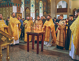 В день памяти Собора новомучеников и исповедников Церкви Русской в Покровском соборе г. Шахты совершена лития о всех усопших, пострадавших в годину гонений за веру Христову