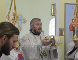 В Димитриевскую родительскую субботу владыка Симон возглавил Божественную литургию в храме праведного Иосифа Обручника г. Шахты и совершил диаконскую хиротонию