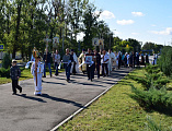 Соборным богослужением и крестным ходом в пос. Каменоломни отпраздновали день воспоминания чуда Архистратига Михаила в Хонех 