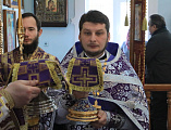 Преосвященнейший епископ Симон с архипастырским визитом посетил Чернышевское благочиние