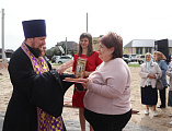 Преосвященнейший епископ Симон совершил чин на основание церкви и водружение креста в поселке Тарасовский