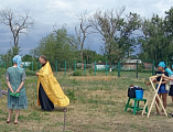 В хуторе Усьмане начато строительство дома причта