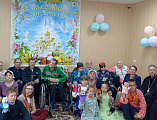 В доме престарелых поселка Садовый прошел концерт «Радость пасхальных встреч»
