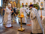 Преосвященнейший епископ Симон совершил панихиду по архиепископу Александру (Тимофееву), своему духовному наставнику