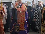 Преосвященнейший епископ Симон совершил заупокойную литию по местночтимому исповеднику веры иеромонаху Серафиму (Калинину) в храме Донской иконы Божией Матери города Новошахтинска