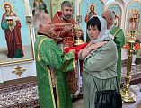 Приход в честь святого праведного Иоанна Кронштадтского г. Шахты соборным богослужением отметил престольный праздник малого храма в честь Царственных страстотерпцев
