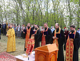 Преосвященнейший епископ Симон вместе с фермерами помолился о благополучии урожая на донских полях