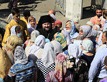 Преосвященнейший епископ Симон с архипастырским визитом посетил приход в честь Покрова Пресвятой Богородицы г. Красный Сулин